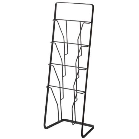 Yamazaki Tijdschriftenrek 4 vakken - Tower - Zwart