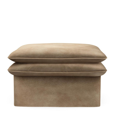 Voetenbank Continental, Golden Beige, 105x90