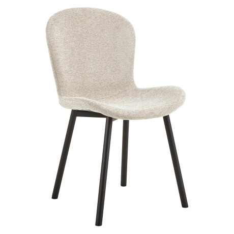 Bendt Eetkamerstoel 'Elani' Geweven stof, kleur Beige