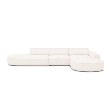 5-zitshoekbank Jodie bouclé Chaise Longue rechts | Micadoni Home