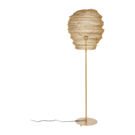 ZILT Vloerlamp 'Deepika', 154cm, kleur Goud