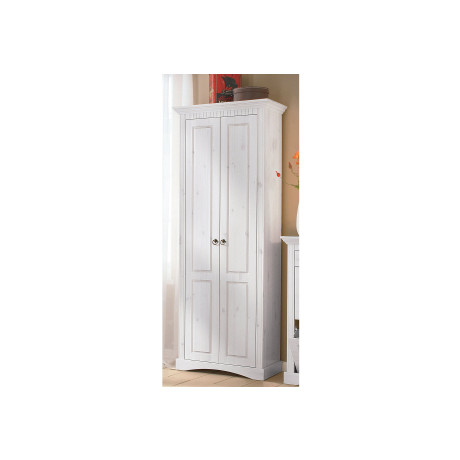 Home affaire Kledingkast Rustiek gemaakt van massief grenen, breedte 71 cm, met cassette-look