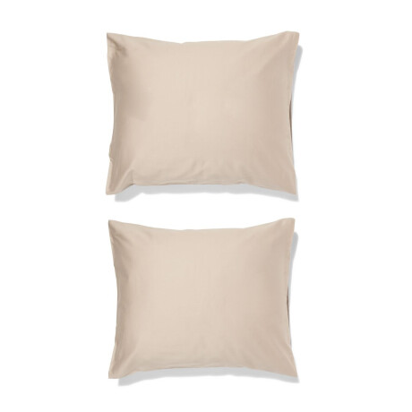 HEMA HEMA Kussenslopen 60x70cm Satijn Zand (zand)