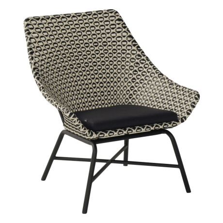 Hartman Loungestoel 'Delphine', kleur Zwart