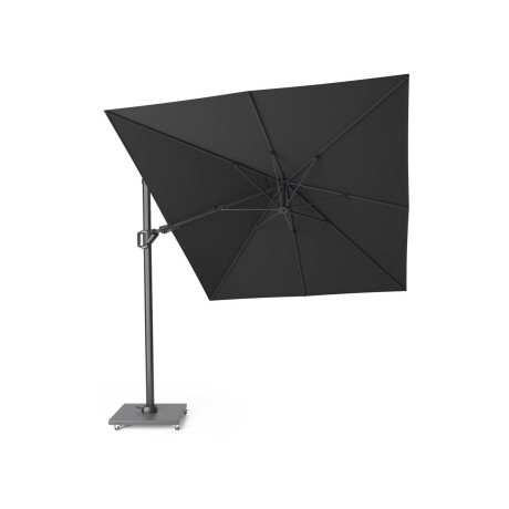 Platinum Zweefparasol Challenger Premium T2 Faded Black 350 x 260 cm