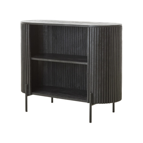 Light & Living Dressoir 'Dumosi' Mangohout, 100cm, kleur Mat Zwart