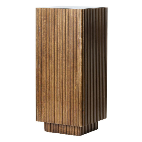 Light & Living Zuil 'Gatura' Mangohout, 80cm, kleur Bruin