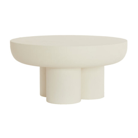 Light & Living Salontafel 'Mizuho' 70cm, kleur Crème