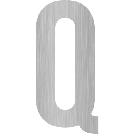 MDF Letter Q, creatief, knutselen, deco, 1 stuk, 6mm mdf 37cm