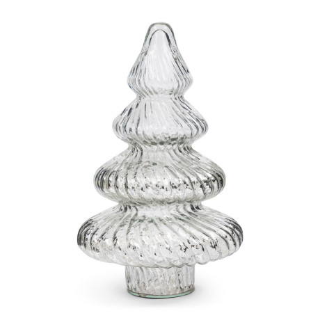 Decoratiebeeldje Glacier Christmas Tree, Zilver