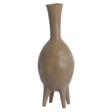 Light & Living Vaas 'Nugina' Keramiek, 63cm, kleur Bruin