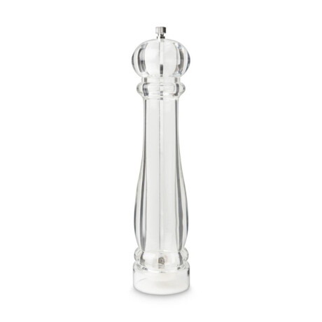 Peper en zoutmolen - transparant - 31 cm