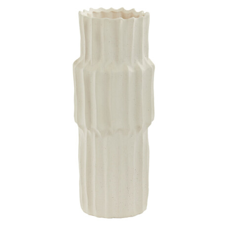 Light & Living Vaas 'Longa' Keramiek, 36cm, kleur Crème