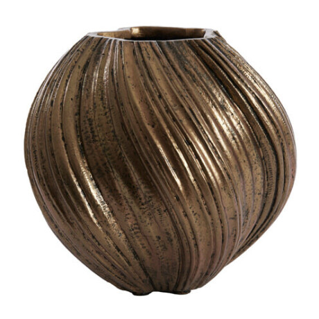 Light & Living Vaas 'Yatung' 32cm, kleur Antiek Brons