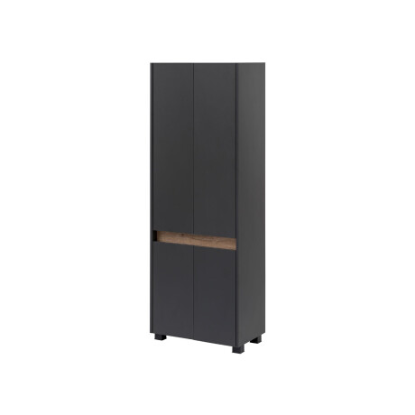 Schildmeyer Hoge badkamerkast Cosmo (2-deurs (breedte 57cm), Antraciet)