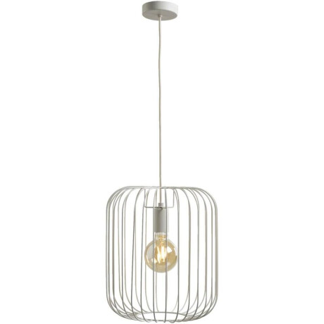 Leen Bakker - Hanglamp Jade - Licht - 120x36xØ31 Cm - Metaal - Grijs