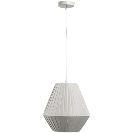 Leen Bakker - Hanglamp Feline E27 80x30x30 Cm - Stof - Grijs