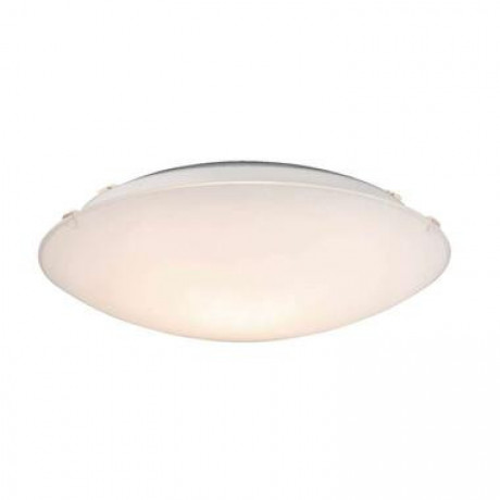 Plafondlamp Basic - matglas - 27 cm - Leen Bakker
