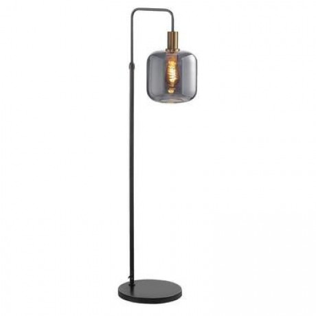 Vloerlamp Toulouse - zwart - 108-150x35x28 cm - Leen Bakker