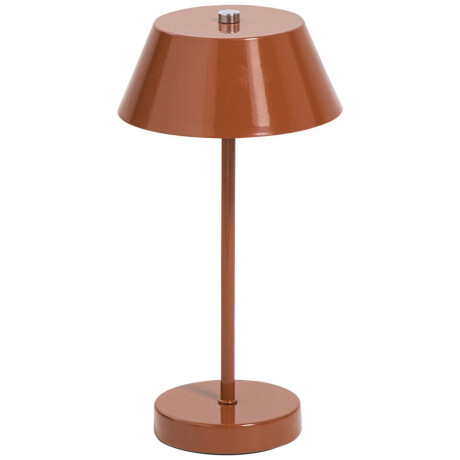 Leen Bakker - Bureaulamp Milton G9 - 30x15x15 Cm - Metaal - Rood
