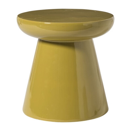 Bijzettafel Calvin - olijfgroen - ø35x35 cm