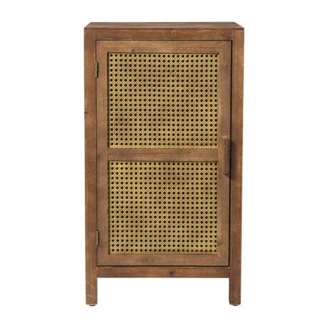 Webbing nachtkastje Bandung - bruin - 80.5x45x40.5 cm