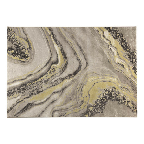 Zuiver Vloerkleed 'Solar' 200 x 290cm, kleur Grijs/Geel