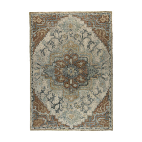 Dutchbone Vloerkleed 'Amori' 160 x 230cm, kleur Blauw