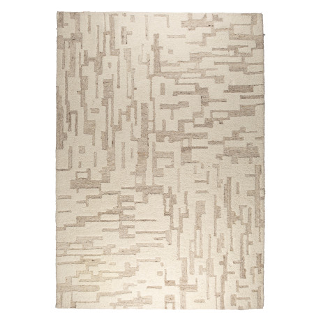 Zuiver Vloerkleed 'Hills' Wol, 200 x 300cm, kleur Beige