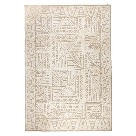 ZILT Vloerkleed 'Brayden' 160 x 230cm, kleur Beige