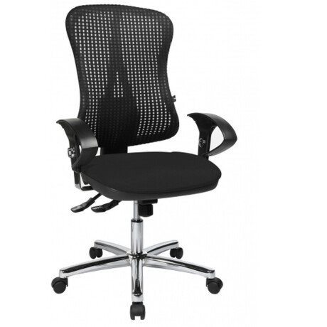 HJH SOLUTION DELUXE AL.U2 - Professionele bureaustoel Zwart