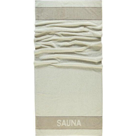 Cawo Sauna handdoek - Beige&Bruin (80x200cm)