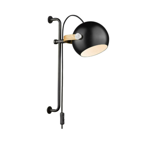 Halo Design Wandlamp 'D.C' kleur Zwart