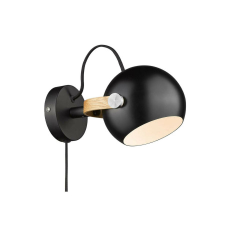 Halo Design Wandlamp 'D.C' kleur Zwart