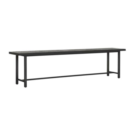 DTP Home Eetkamerbank 'Beam' Teakhout, 190cm, kleur Zwart