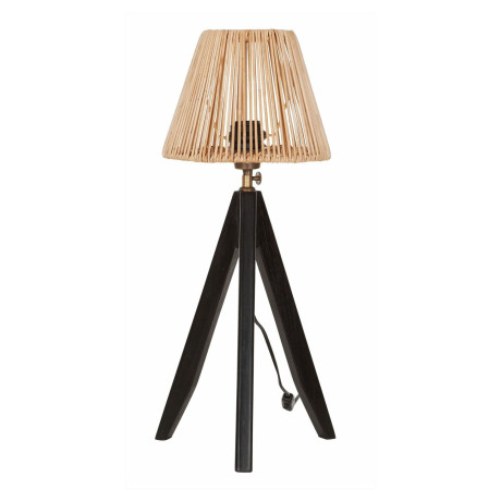 MUST Living Tafellamp 'Montecristo' Teakhout, kleur Zwart