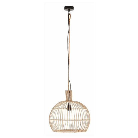 MUST Living Hanglamp 'Las Salinas' Rotan, 40cm, kleur Naturel