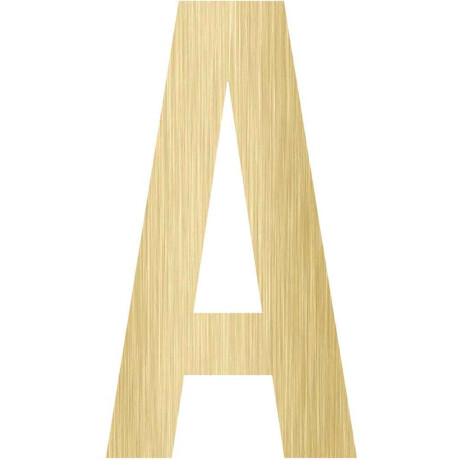 MDF Letter A, creatief, knutselen, deco, 1 stuk, 6mm mdf 10cm