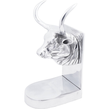 vidaXL - Boekensteunen - 2 - st - Zilver - 17 - x - 15 - x - 27 - cm - Aluminium