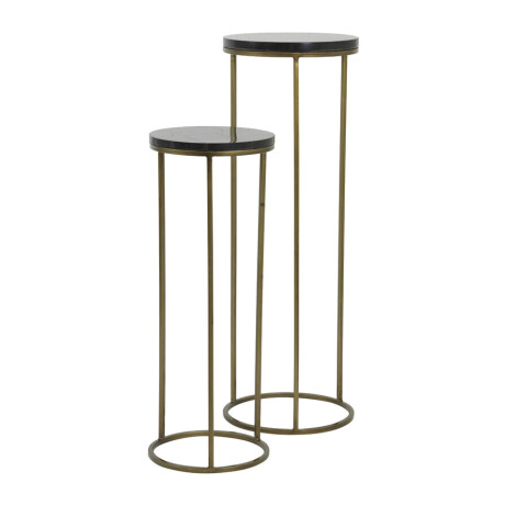 Light & Living Zuil 'Sobrina' Set van 2 stuks, kleur Antiek Brons