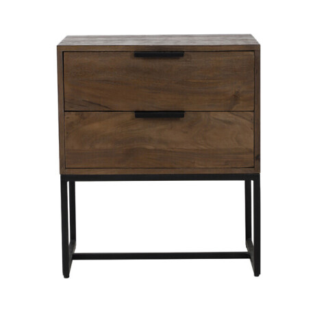 Light & Living Nachtkastje 'Meave', hout donker bruin