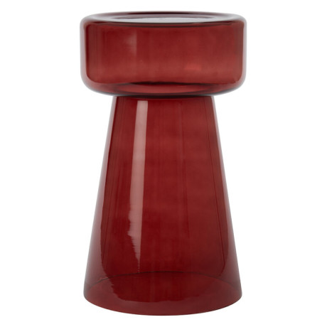 Light & Living Bijzettafel 'Dakwa' Ø30cm, kleur Bordeaux