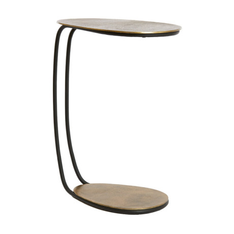 Light & Living Laptoptafel 'Marsh' 43 x 27cm, kleur Antiek Brons