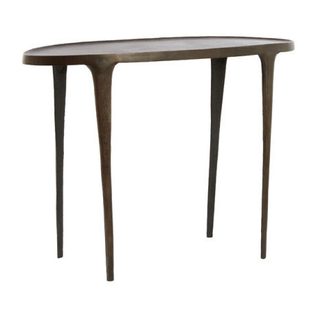 Light & Living Sidetable 'Arica' 110cm, kleur Donkerbruin