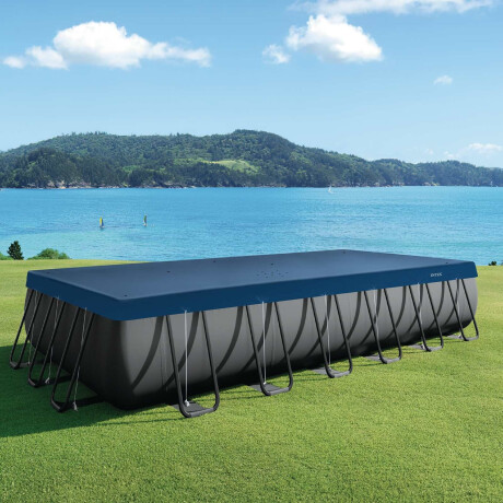 INTEX Zwembadcover 732 x 366 cm Rechthoekig PVC en PET