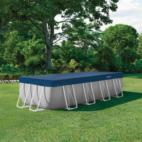 INTEX Zwembadcover 400 x 200 cm Rechthoekig PVC