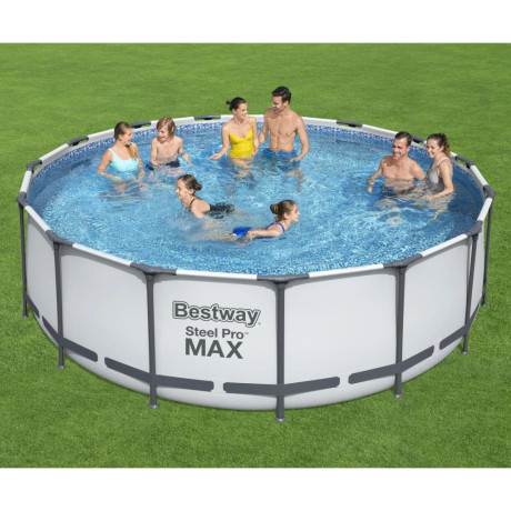 Bestway Zwembadset Steel Pro MAX rond 457x122 cm