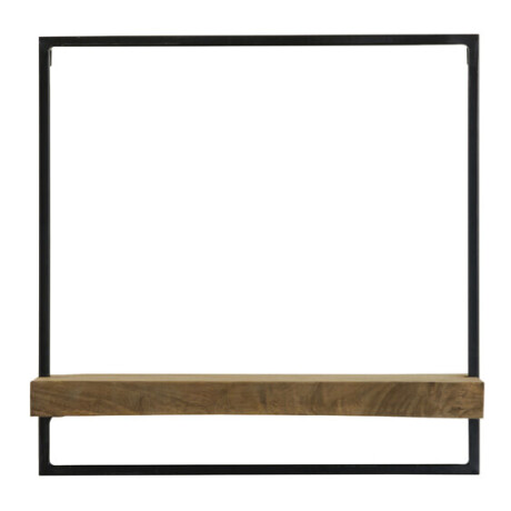 Light & Living Wandplank 'Maddison' 50cm, kleur Donkerbruin