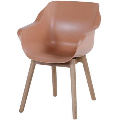 Hartman Armstoel Sophie Studio Teak Roze