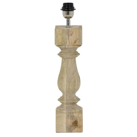 Light & Living Tafellamp 'Cumani' Mangohout, 47cm (excl. kap)